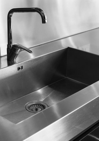 Detail faucet home kitchen