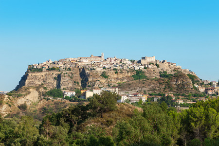 ancient town of southern Italyの写真素材