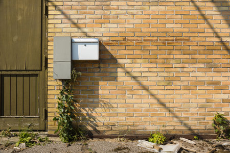 Detail of farm in north Europeの写真素材