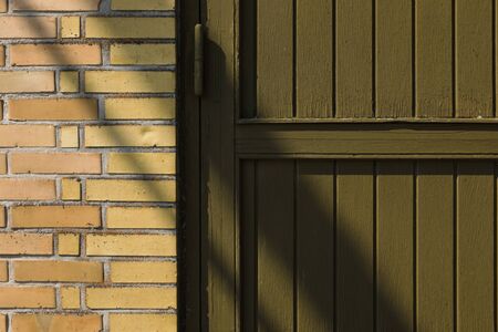 Detail of farm in north Europeの写真素材