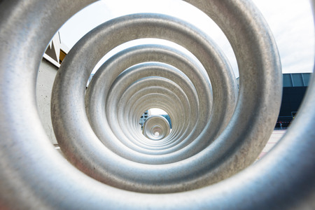 Closeup of spiral, perfect as backgroundの写真素材