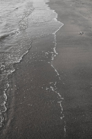 blue sea with sand on the beach  from Thailand の写真素材