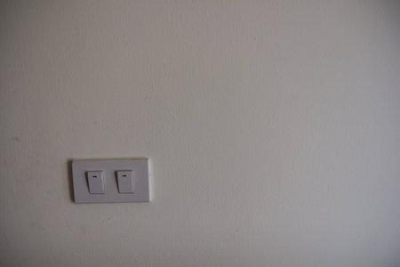 close up of the on and off switch