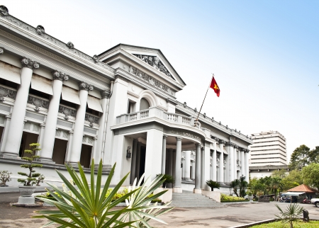 Ho Chi Minh City Museum or  Independence Palace is a historical site in Ho Chi Minh, Vietnam  のeditorial素材