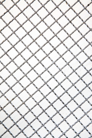 Grid line of metal fence pattern, Background, Abstract or Texture の写真素材