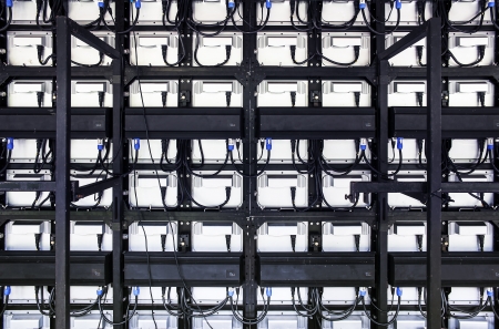 LED Display Module  Back  Closeup of LED Display Module, pattern, background の写真素材
