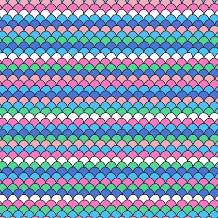 Seamless wave pattern. Abstract wavy backgroundのイラスト素材