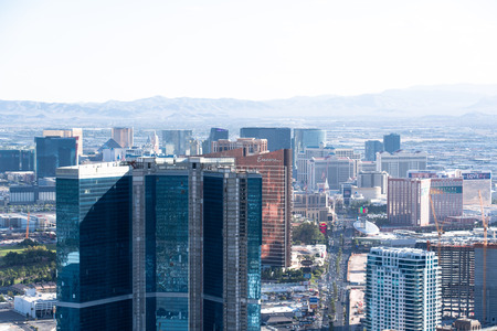 Las Vegas cityscapeのeditorial素材
