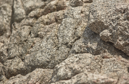 Detail of the ripples of a limestone rock forming a cliff in the Mediterranean.の写真素材