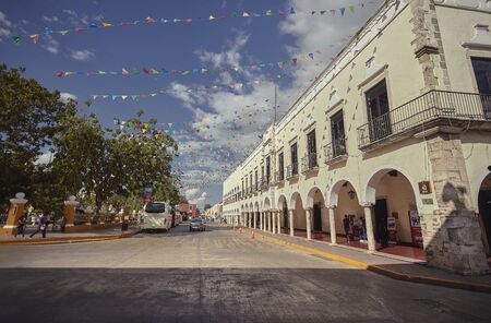 View of the Center of the Mexican City of Valladolid #2のeditorial素材
