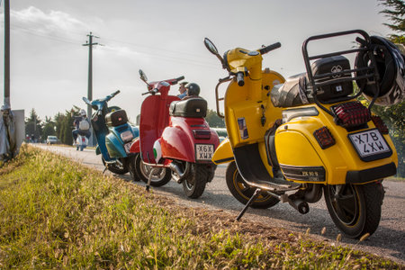 Piaggio Vespa rally: a historic vehicle that has revolutionized the world of two wheels for decades,...