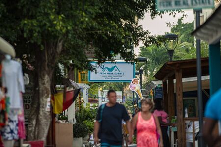 DOMINICUS, DOMINICAN REPUBLIC 6 FEBRAURY 2020: Scene of daily life on the streets of Dominicus in the Dominican Republicのeditorial素材