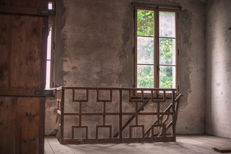 Interior of an abandoned building