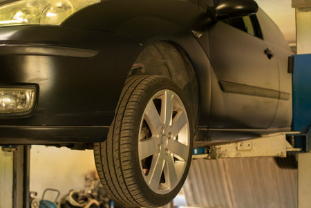 Automobile on overhead crane for maintenance 7