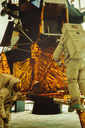 Alabama, Huntsville, United States may 1970: US Space & Rocket Center in the 70'sのeditorial素材