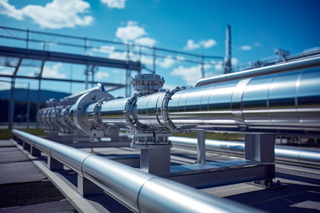 Industrial pipelines used for the transport of gas and methane
