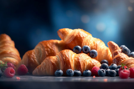 Delicious and visually appealing food composition featuring various sweet pastries.の素材