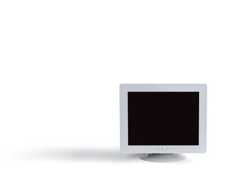 Single object on a white background  