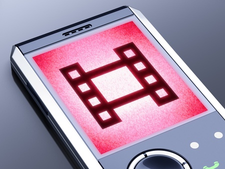 It is my own design of mobile phone, therefore you can use this picture for commercial purposes.の写真素材