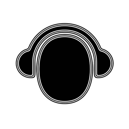 The Helpline Icon on A white Background.の写真素材