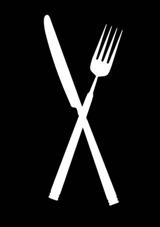 Shape of plate in black background.の写真素材