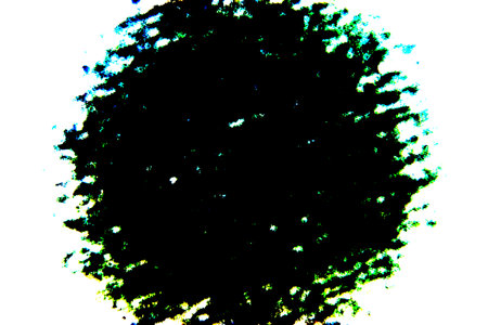 Grunge stains on black background. Illustration.の写真素材