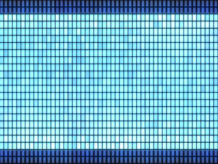 Seamless blue screen. 3D Illustration.の写真素材