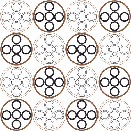 Geometric seamless pattern for background and  wallpaper.のイラスト素材