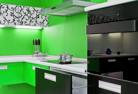 modern kitchen interiorの写真素材