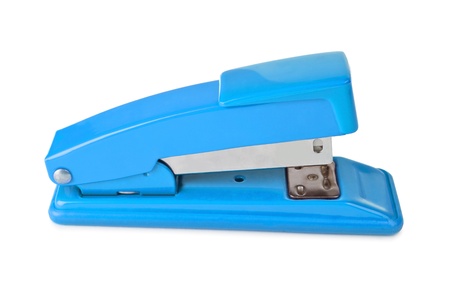 Blue staplerの写真素材