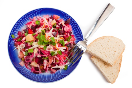 Salad from vegetablesの写真素材