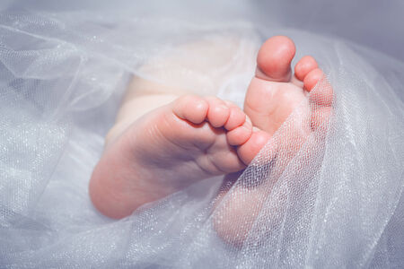 Baby's feetの写真素材