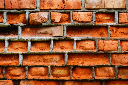 Background brick wall  Old house brickwall textureの写真素材