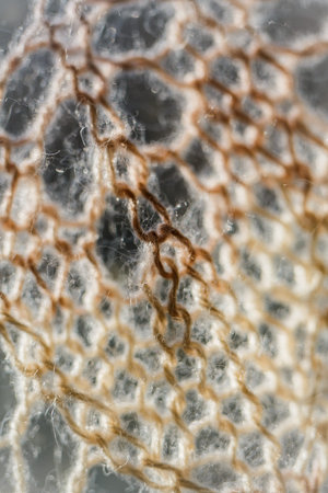Knitting background texture light color