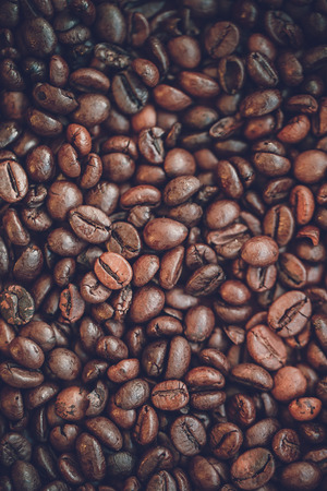 close up coffee beans backgroundの写真素材