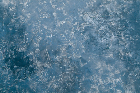 Beautiful Abstract Grunge Decorative Navy Blue Dark Stucco Wall Background. Art Rough Stylized...
