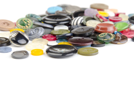 buttons on a white background
