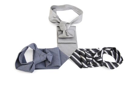 tie isolated on white backgroundの写真素材
