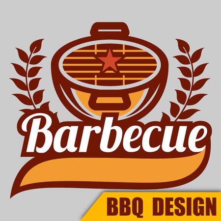 BBQ Barbecue icon Vector Imageのイラスト素材