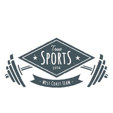 Fitness True Sports Vector Imageのイラスト素材