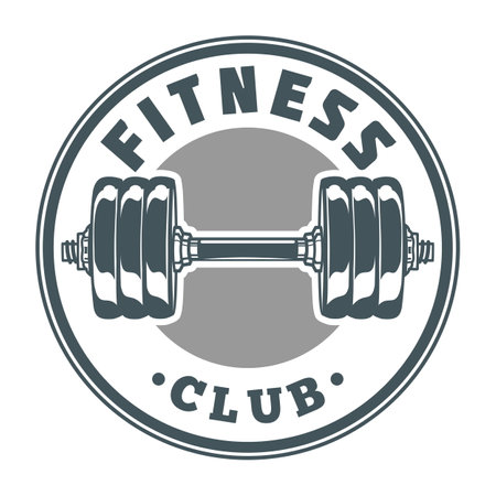 Fitness club banner.のイラスト素材