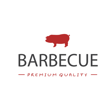 BBQ Barbecue Premaium Quality Vector Imageのイラスト素材