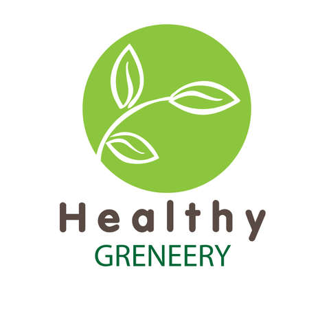 Healthy Greneery Vector Imageのイラスト素材