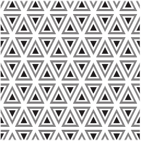 Abstract Triangle Pattern Background Vector Imageのイラスト素材