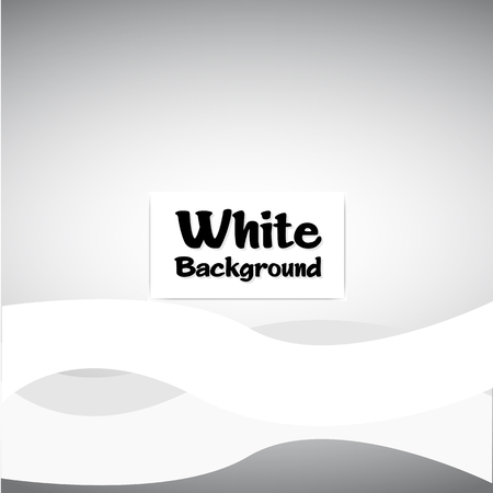 Abstract White Wavy Gray Background Vector Imageのイラスト素材
