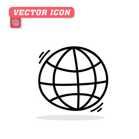 Browser Vector Icon White Background Vector Imageのイラスト素材