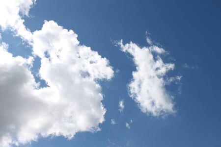 Blue sky in Russiaの写真素材