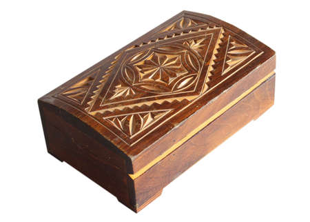 The wooden case in Russiaの写真素材