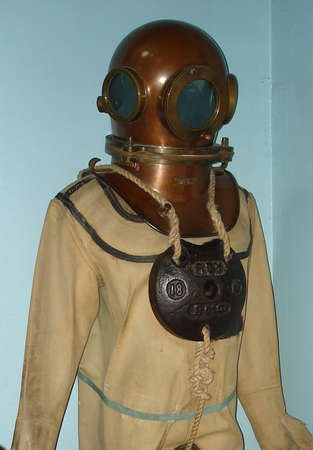 The old clothing of diverの写真素材