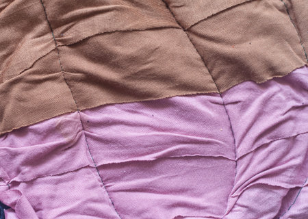 Scrap background fabric